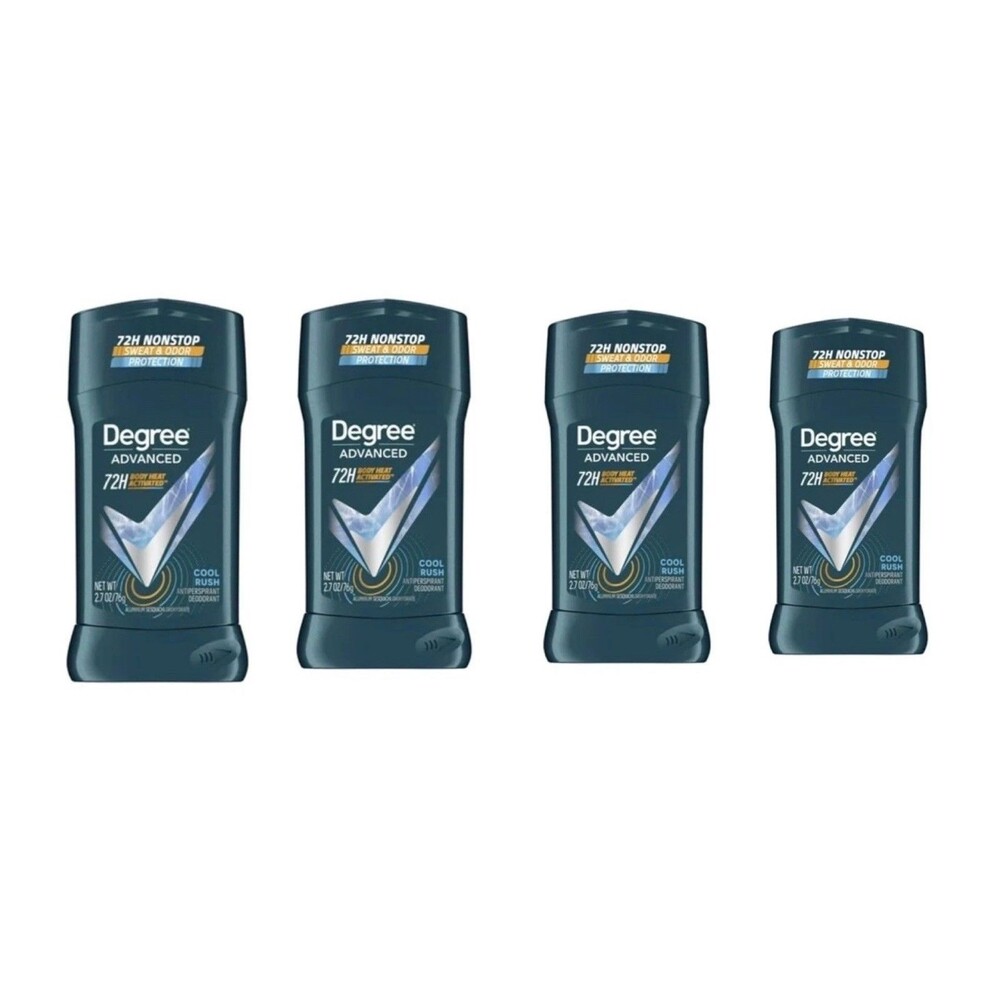 4-Pack Unilever Degree Men's Antiperspirant Deodorant Cool Rush 2.7 Ounce